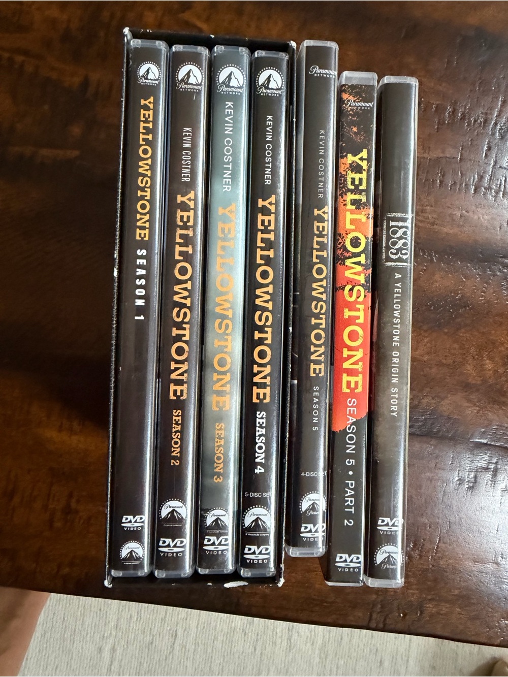 Yellowstone DVD All Seasons + 1883 Origin story